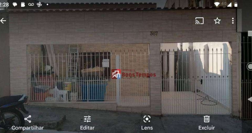 Casa com 1 dormitório, sala, cozinha, quintal, 1 vaga à venda, 125 m² por R$ 350.000 - Vila Euthalia - São Paulo/SP