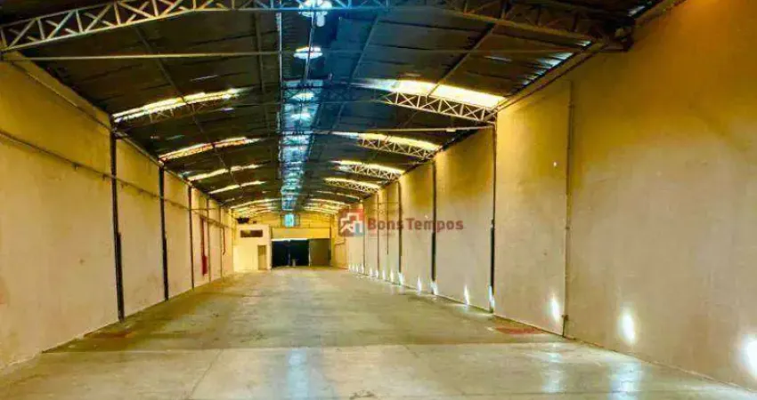 Galpão para alugar, 1000 m²AC, por R$ 21.317/mês - Vila Carlos de Campos - São Paulo/SP