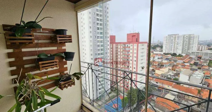 Apartamento com 3 dormitórios,1 SUITE  73 m² - venda por R$ 499.000 ou aluguel por R$ 3.346/mês - Vila Esperança - São Paulo/SP