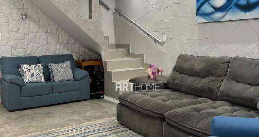 Sobrado com 2 dormitórios à venda, 107 m² por R$ 610.000,00 - Vila Caminho do Mar - São Bernardo do Campo/SP