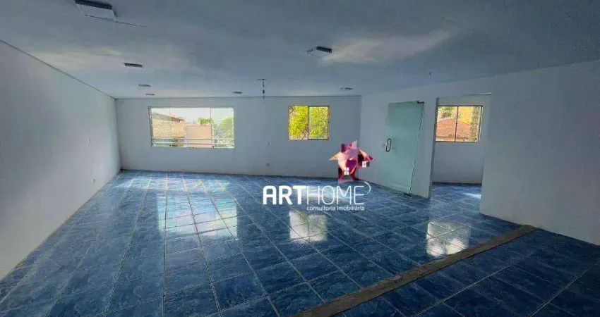 Sala comercial com 1 sala para alugar na Rua Javaés, Vila Assunção, Santo André
