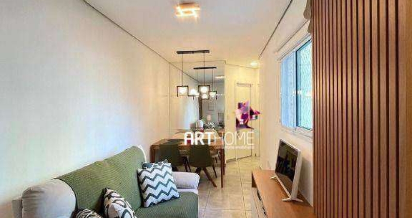 Cobertura com 2 dormitórios à venda, 89 m² por R$ 555.000,00 - Campestre - Santo André/SP