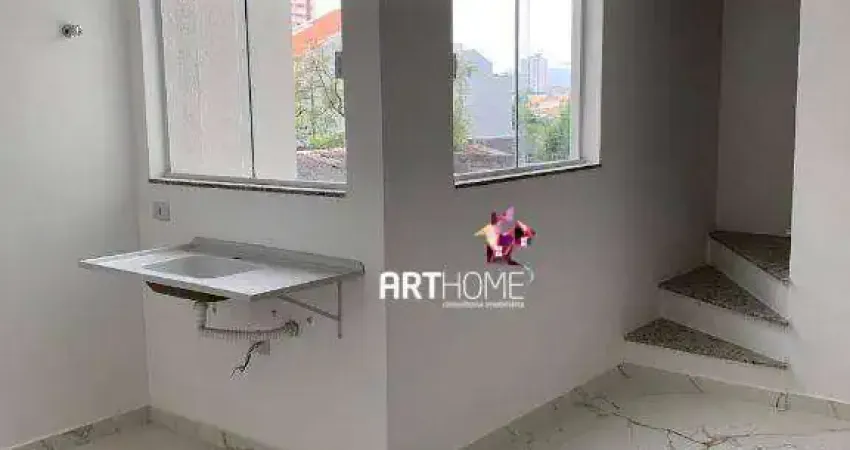 Cobertura à venda, 2 quartos, 1 suíte, 2 vagas, Santa Maria - Santo André/SP