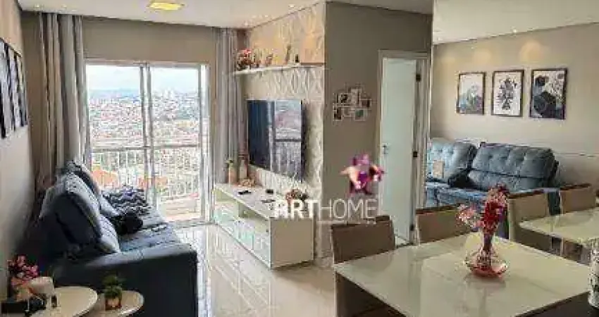 Apartamento à venda, 2 quartos, 1 vaga, Vila Humaitá - Santo André/SP