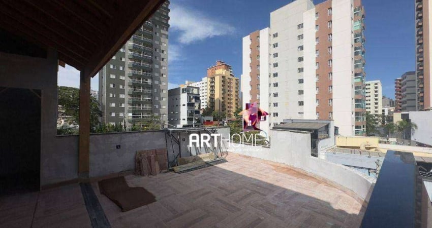 Cobertura à venda, 2 quartos, 2 suítes, 2 vagas, Vila Bastos - Santo André/SP