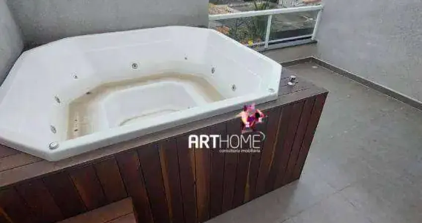 Cobertura com 3 quartos para alugar na Travessa João Mendes, Vila Scarpelli, Santo André