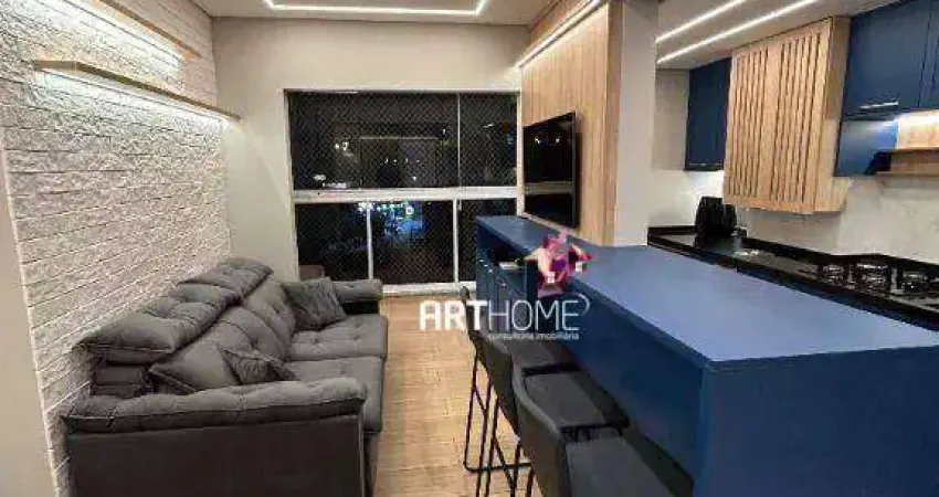 Apartamento com 2 dormitórios à venda, 58 m² por r$ 599.000,00 - rudge ramos - são bernardo do campo/sp