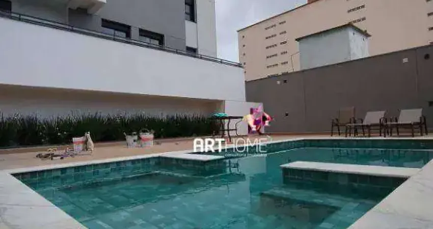 Apartamento à venda, 3 quartos, 1 suíte, 2 vagas, vila assunção - santo andré/sp