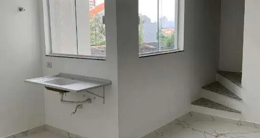 Cobertura à venda, 2 quartos, 1 suíte, 2 vagas, santa maria - santo andré/sp