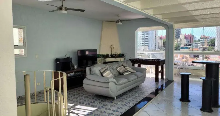 Cobertura à venda, 238 m² por r$ 1.210.000,00 - vila caminho do mar - são bernardo do campo/sp