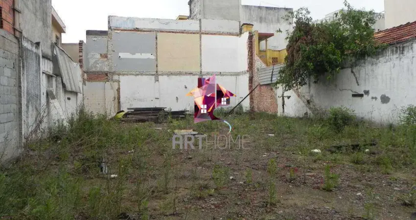 Terreno à venda, 252 m² por R$750.000,00 - Rudge Ramos - São Bernardo do Campo/SP