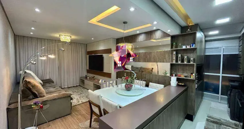 Apartamento para aluguel, 3 quartos, 1 suíte, 2 vagas, centro - são bernardo do campo/sp