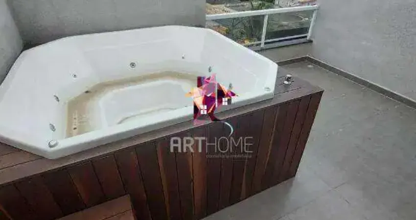 Cobertura com 3 quartos para alugar na Travessa João Mendes, Vila Scarpelli, Santo André