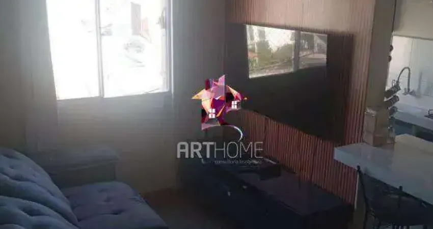 Apartamento para aluguel, 2 quartos, 1 vaga, vila valparaíso - santo andré/sp