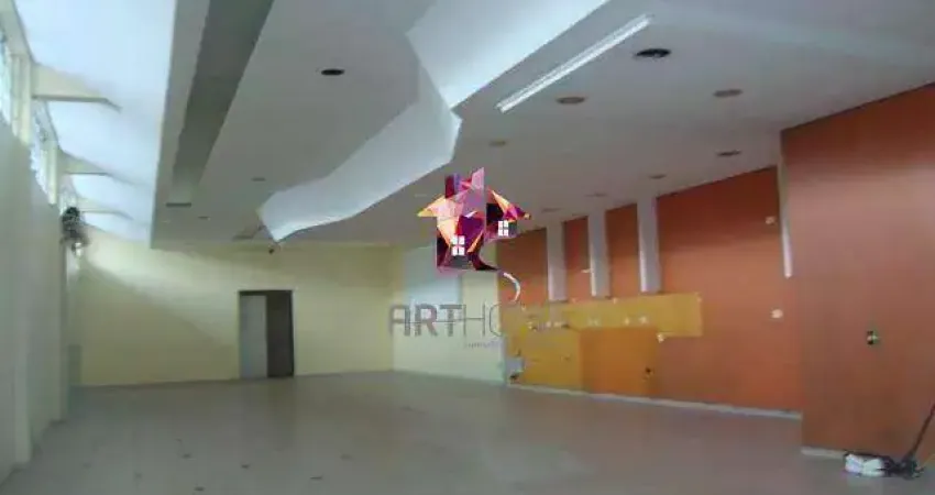 Salão para alugar, 250 m² por r$ 7.800,01/mês - rudge ramos - são bernardo do campo/sp