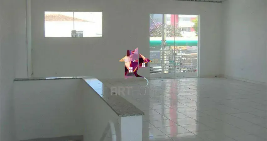 Salão comercial rudge ramos! sobreloja novinho! agende uma visita!