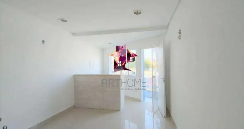 Sala para alugar, 140 m² por r$ 3.304,00/mês - vila linda - santo andré/sp