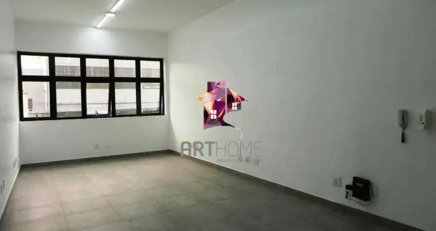 Sala comercial para locação em rudge ramos!! 43² com copa e banheiro! agende sua visita!!