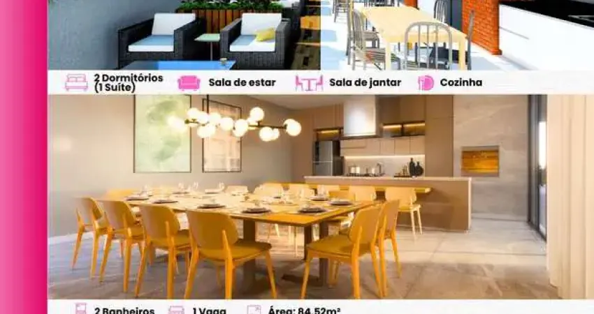 Apartamento com 2 quartos à venda no Cordeiros, Itajaí 