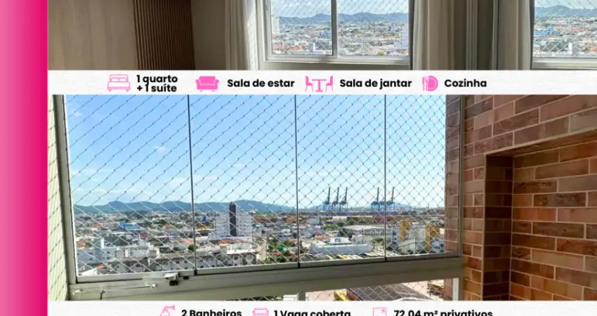 Apartamento com 1 quarto à venda no São João, Itajaí 