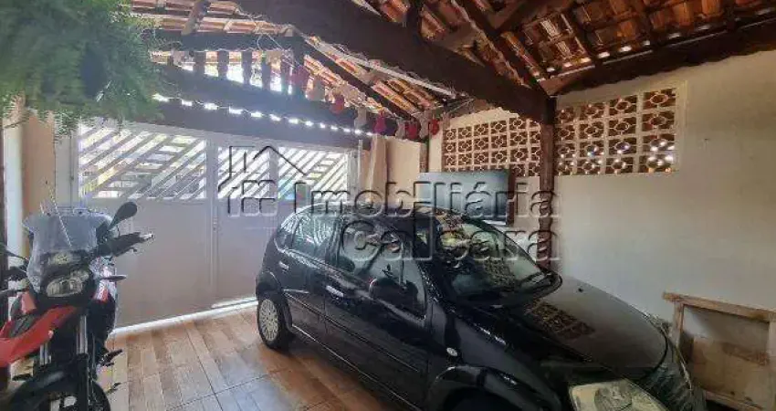 Casa para Venda em Praia Grande, Balneário Maracanã, 2 dormitórios, 1 suíte, 2 banheiros, 2 vagas
