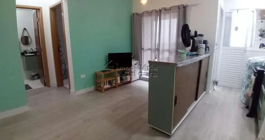 Apartamento com 01 dormitório no Caiçara com vista para o mar!!!