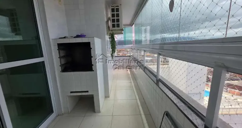 Apartamento com 02 dormitórios no caiçara, á 100 metros da praia!!