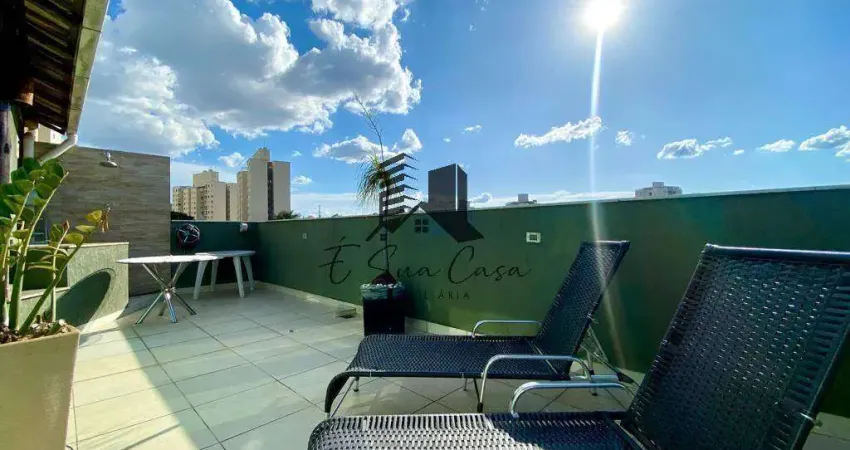 Cobertura 03 quartos com suíte e 02 vagas de garagem no bairro paquetá