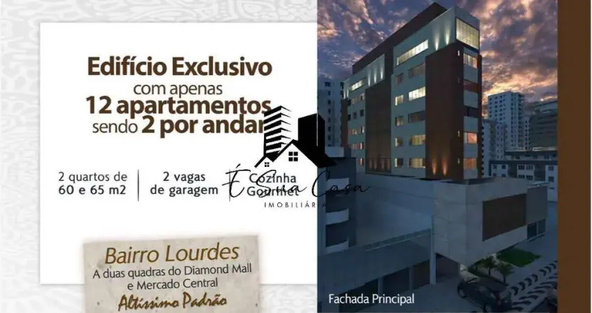 Apartamento a venda 02 quartos bairro lourdes belo horizonte mg