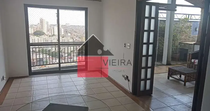 Linda Cobertura Penthouse à venda, vista panorâmica com piscina e churrasqueira no apartamento Vila