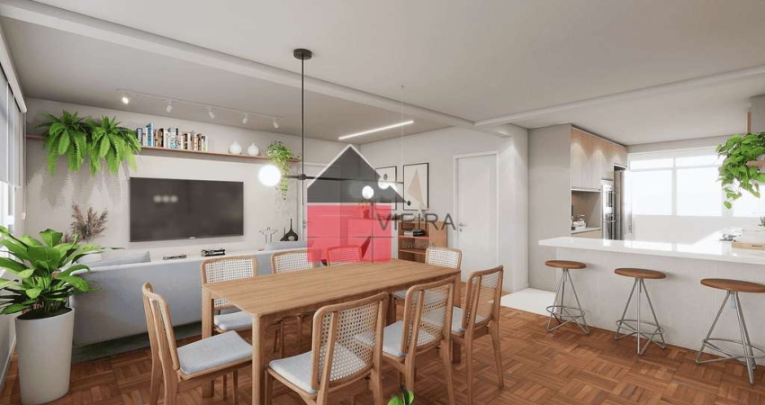 Apartamento à venda, Higienópolis, 3 Dormitórios, sendo 2 suítes Banheiro social Lavabo Sala para 2