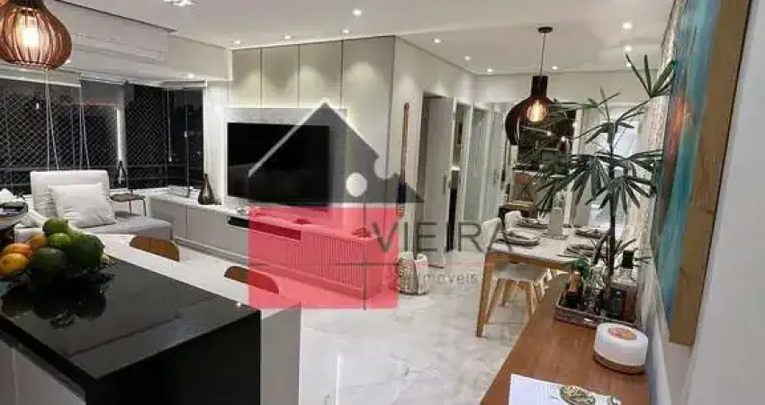 Lindo aparatamento Semi Mobiliado para locação, 2 dormitorios , 67m2, 2 suites 2 vagas com terraço