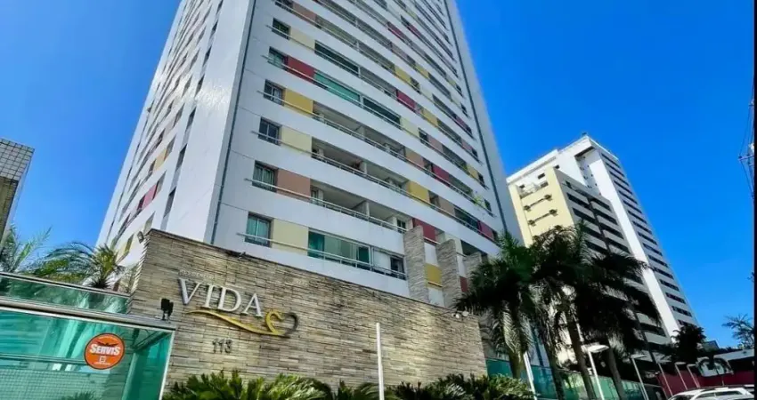 Apartamento com 2 Quartos para alugar, 69m² - Adrianópolis, mobiliado 4º andar, 2 vagas