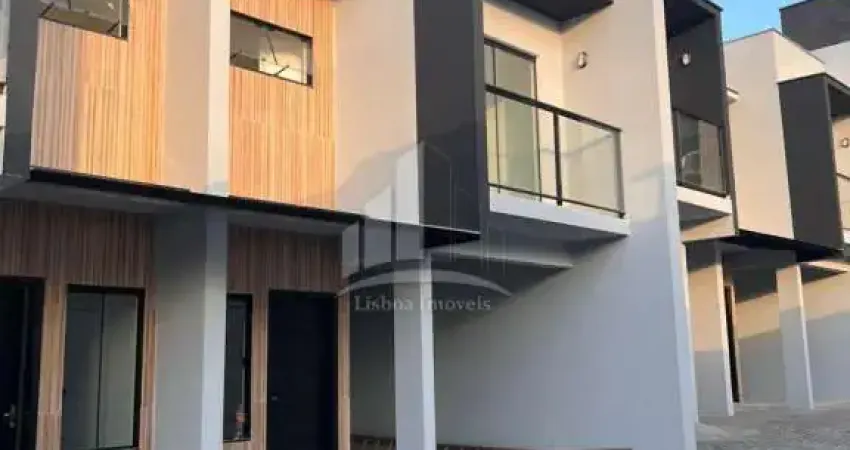 Geminado novo em condomínio fechado no bairro Santa Catarina !!