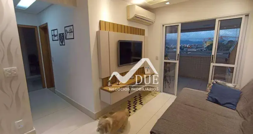 Apartamento com 2 dormitórios à venda, 82 m² por r$ 820.000,00 - ponta da praia - santos/sp