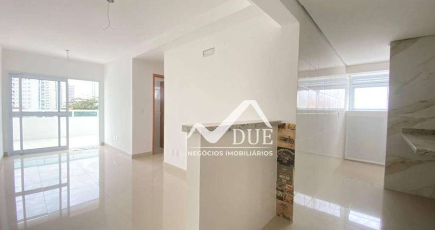 Apartamento Garden com 2 dormitórios à venda, 53 m² por R$ 700.000,00 - Embaré - Santos/SP