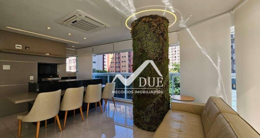 Apartamento Garden com 4 dormitórios à venda, 300 m² por R$ 4.300.000,00 - Boqueirão - Santos/SP