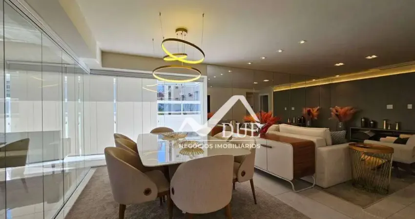 Apartamento garden com 4 dormitórios à venda, 300 m² por r$ 4.300.000,00 - boqueirão - santos/sp