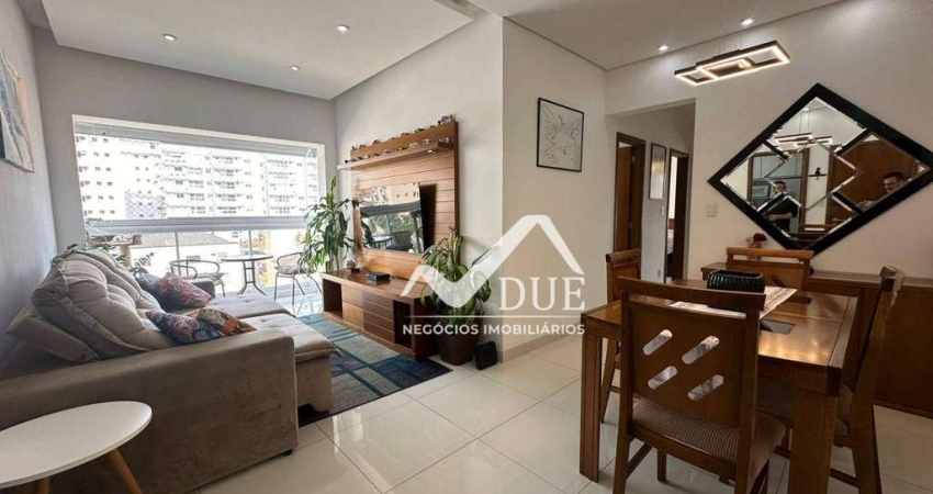 Apartamento com 3 dormitórios à venda, 100 m² por R$ 1.200.000,00 - Boqueirão - Santos/SP