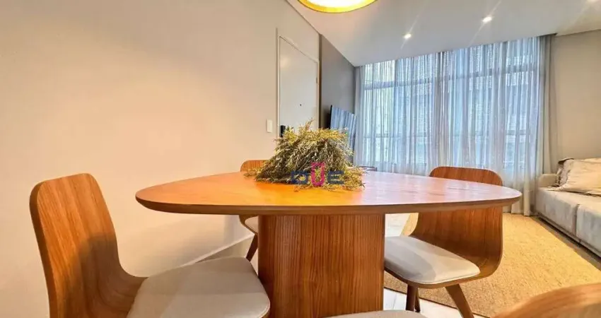 Apartamento com 2 dormitórios à venda, 98 m² por r$ 1.150.000,00 - embaré - santos/sp