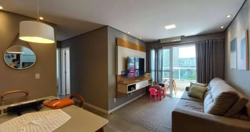 Apartamento com 2 dormitórios sendo 1 suíte, com lazer completo e 1 vaga coletiva suficiente e livre R$ 695.000 - Campo Grande - Santos/SP