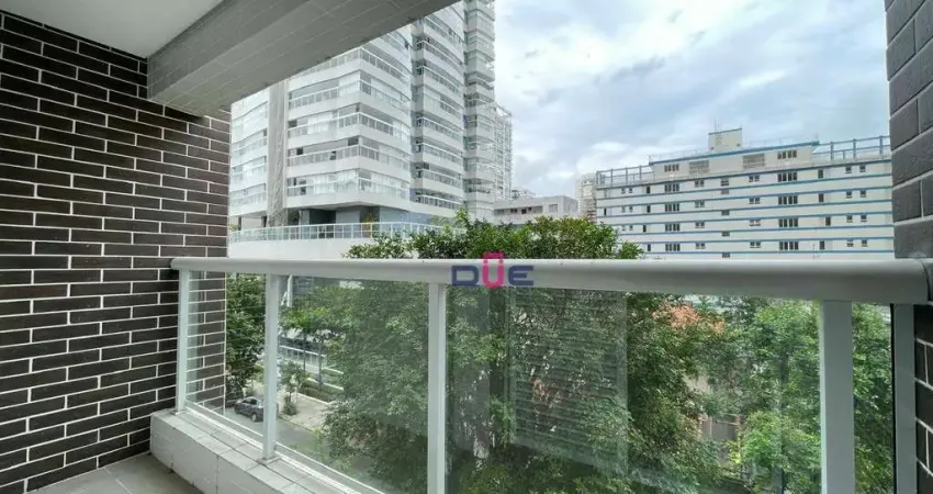 Apartamento Quadra Praia Frente com 2 dormitórios à venda, 82 m² por R$  - Aparecida - Santos/SP