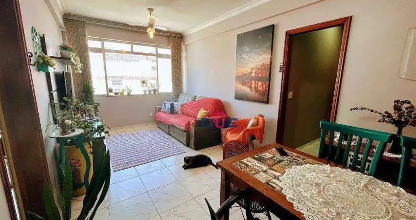 Apartamento com 2 dormitórios à venda, 83 m² por R$ 370.000,00 - Boqueirão - Santos/SP
