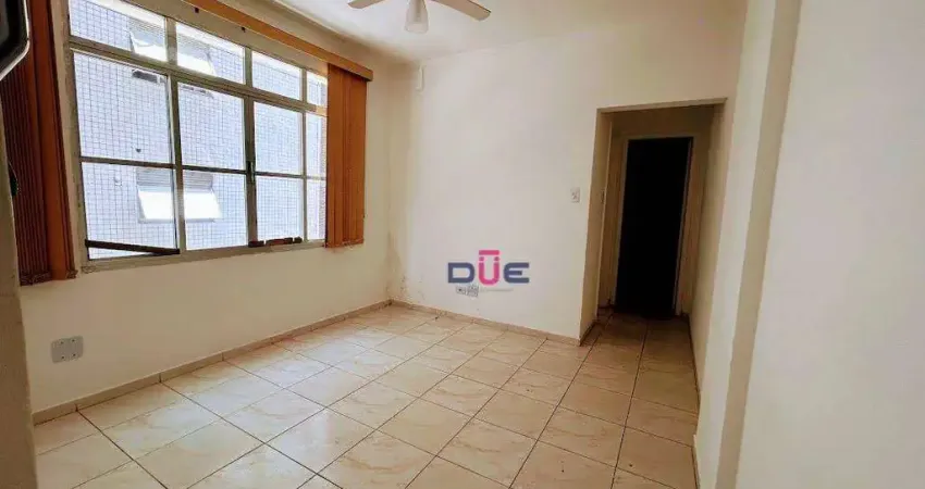 Apartamento com 1 dormitório à venda, 50 m² por R$ 315.000 - Embaré - Santos/SP
