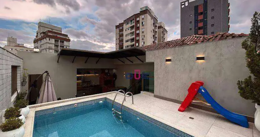 Casa com 3 dormitórios à venda, 170 m² por R$ 1.900.000 - Embaré - Santos/SP