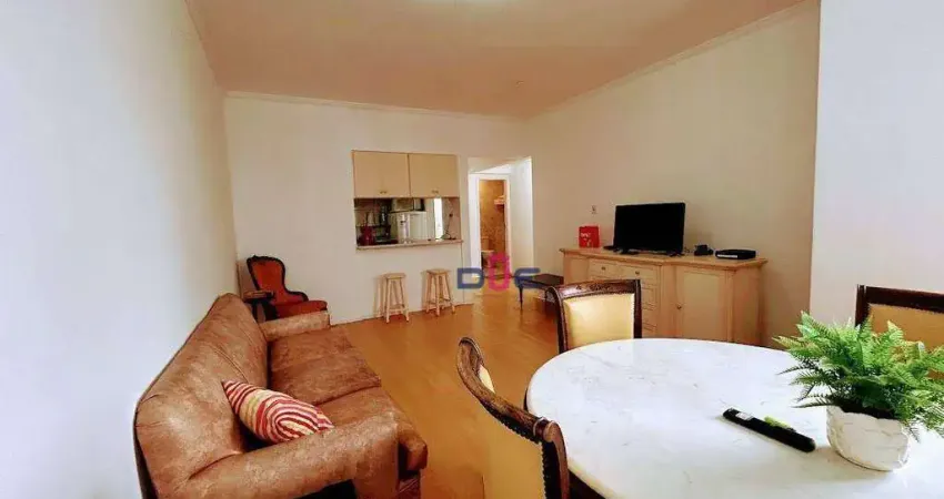 Apartamento com 2 dormitórios à venda, 71 m² por R$ 450.000,00 - Boqueirão - Santos/SP