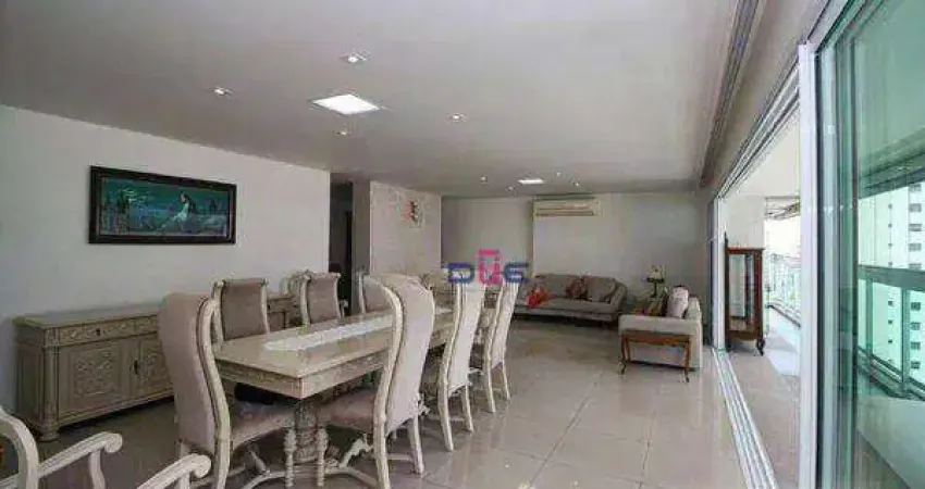 Apartamento com 4 dormitórios à venda, 191 m² por R$ 1.900.000 - Gonzaga - Santos/SP