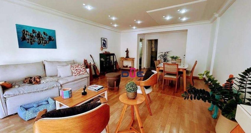 Apartamento com 3 dormitórios à venda, 131 m² por R$ 730.000,00 - Gonzaga - Santos/SP