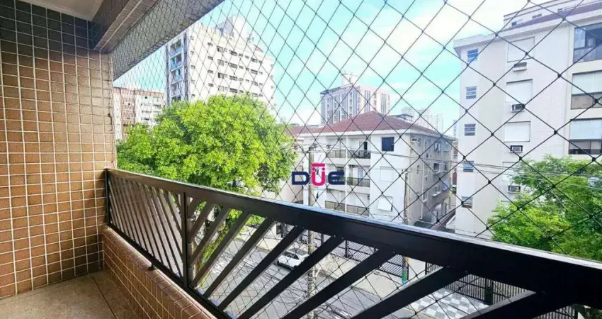 Apartamento com 3 dormitórios à venda, 111 m² por R$ 550.000 - Embaré - Santos/SP