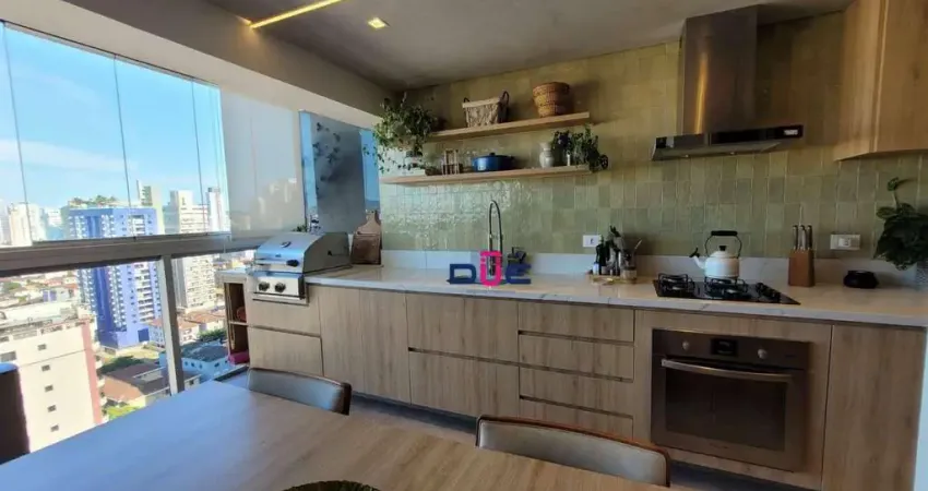 Apartamento com 2 dormitórios à venda, 74 m² por R$ 1.050.000,00 - Embaré - Santos/SP